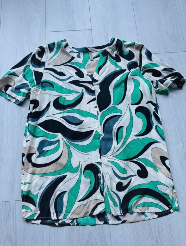 Dames blouse maat S, Ophalen of Verzenden, Zo goed als nieuw, Maat 36 (S), Groen