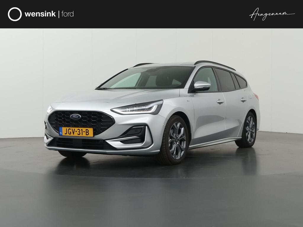 Ford Focus Wagon 1.0 EcoBoost Hybrid ST Line | Winterpakket, Stof, Gebruikt, 1404 kg, 155 pk