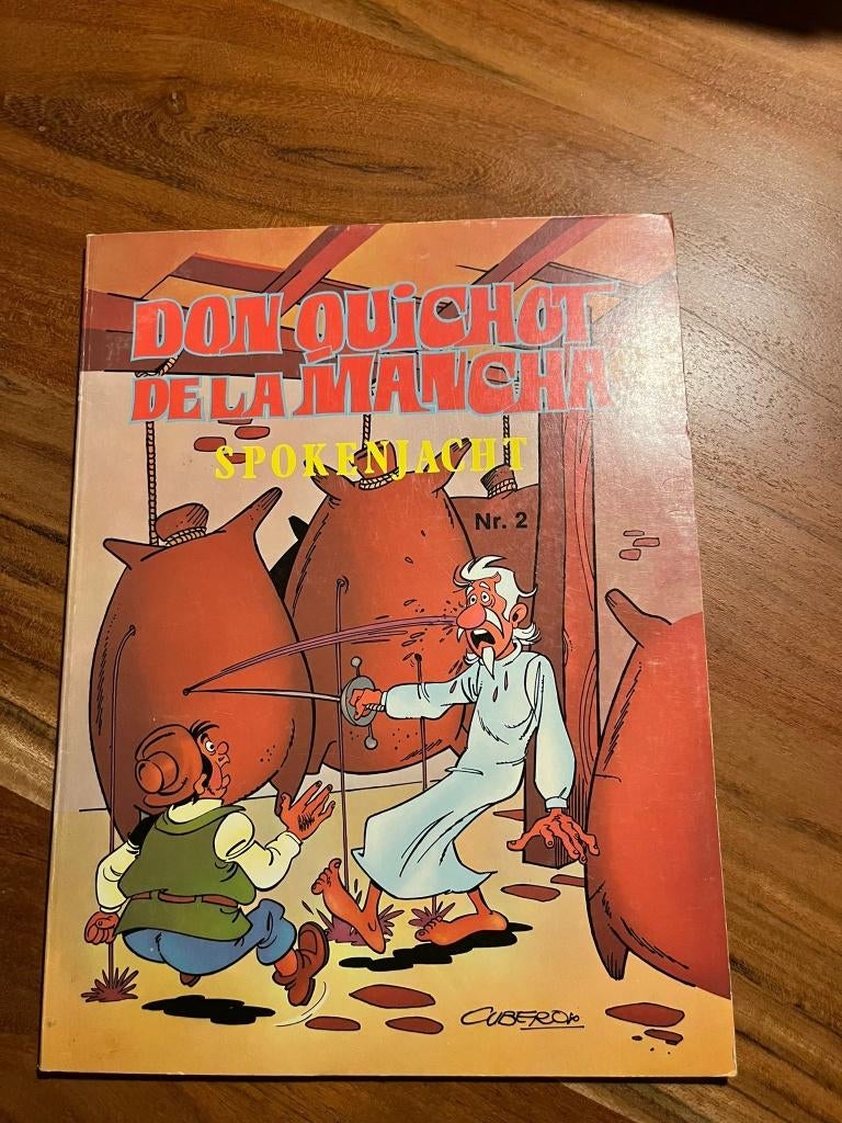 Don Quichot de la Mancha 2- spokenjacht, Eén stripboek, Ophalen of Verzenden, Zo goed als nieuw