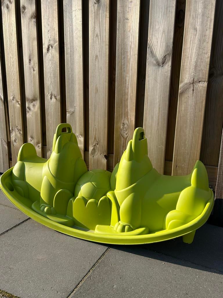 Groene Smoby wip, Kinderen en Baby's, Speelgoed | Buiten | Los speelgoed, Ophalen, Zo goed als nieuw