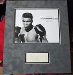 Muhammad Ali - Originele handtekening, Ophalen of Verzenden, Zo goed als nieuw, Foto of Kaart