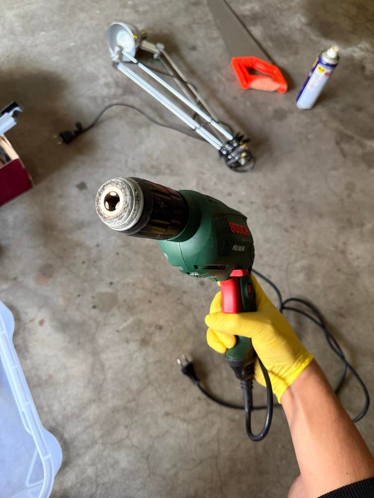 Bosch PSB 500 RE Klopboormachine, Zo goed als nieuw, Minder dan 400 watt, Klopboormechanisme, Ophalen