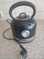 Tristar Retro Waterkoker Zwart met Temperatuurmeter, Ophalen
