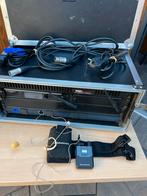 Complete Geluidsinstallatie: Versterker, Headset & Boxen, Ophalen of Verzenden, Gebruikt, Minder dan 500 watt, P.A.