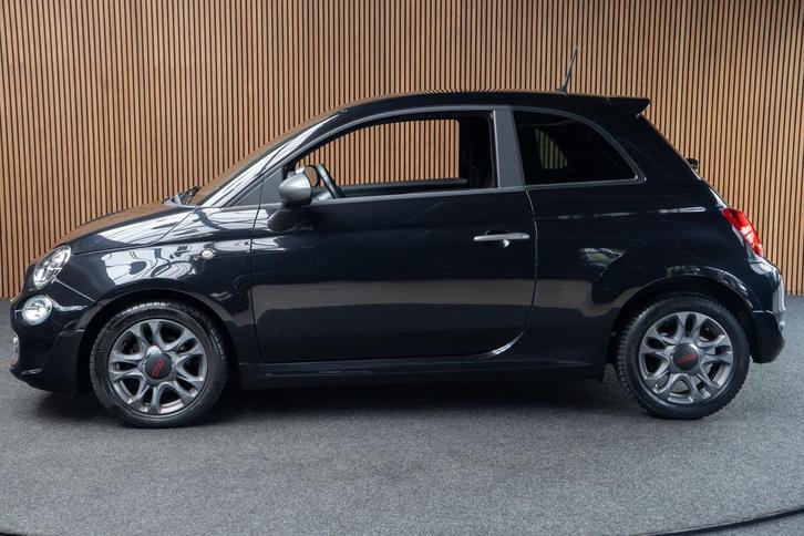 Fiat 500 0.9 TwinAir Turbo 500S Leer Navi Airco Cruise LM ve, Auto's, Fiat, Bedrijf, Te koop, ABS, Airbags, Airconditioning, Alarm