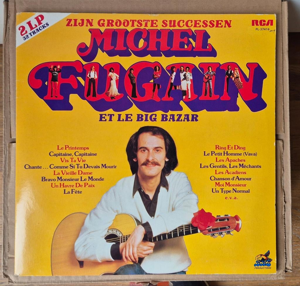 2-LP Michel Fugain Et Le Big Bazar – Zijn Grootste Successen, Cd's en Dvd's, Vinyl | Pop, Verzenden, Zo goed als nieuw, 12 inch
