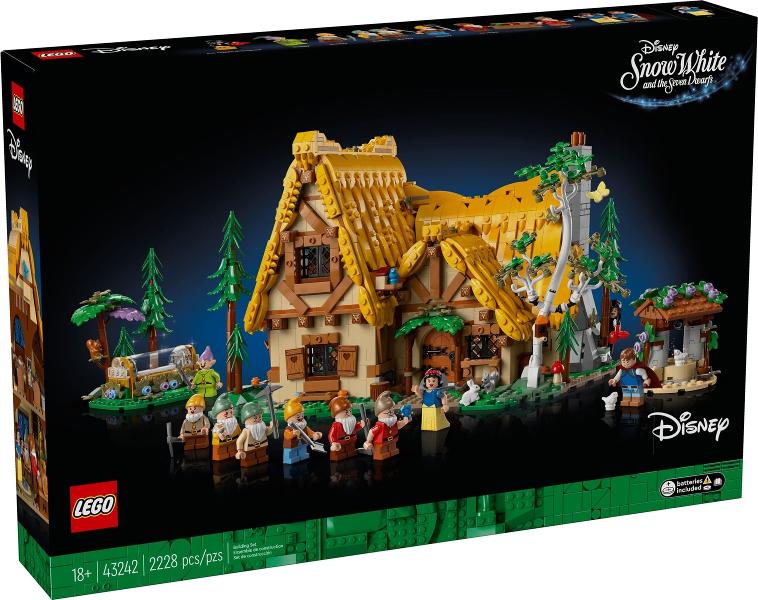 Lego Disney Sneeuwitje en de 7 Dwergen nr 43242, Lego, Lego, Lego, Nieuw