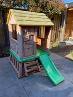 Smoby speelhuisje met glijbaan, Ophalen, Gebruikt, Plastic