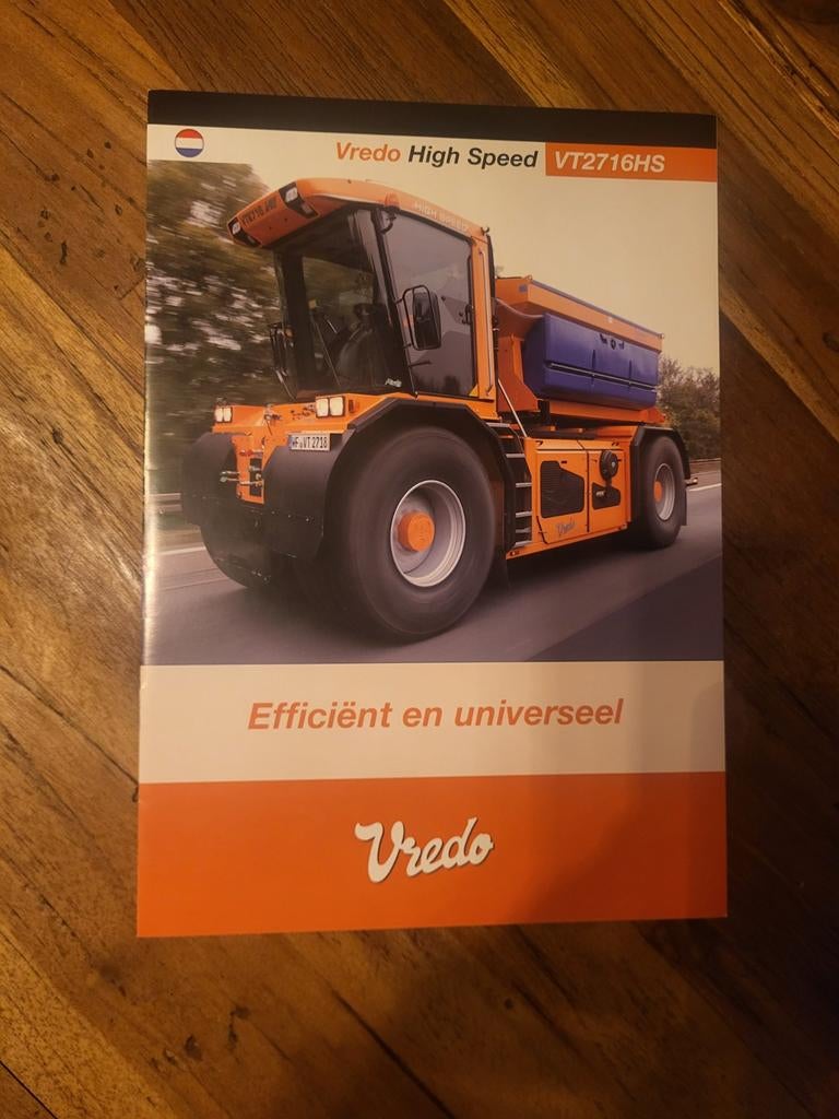 Tractor folder Vredo VT716HS, Ophalen of Verzenden, Zo goed als nieuw