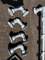 Steigerbuizen (kapstok-vorm) + plankdragers, verzinkt staal, Ophalen, Gebruikt, 100 tot 250 mm, Overige typen