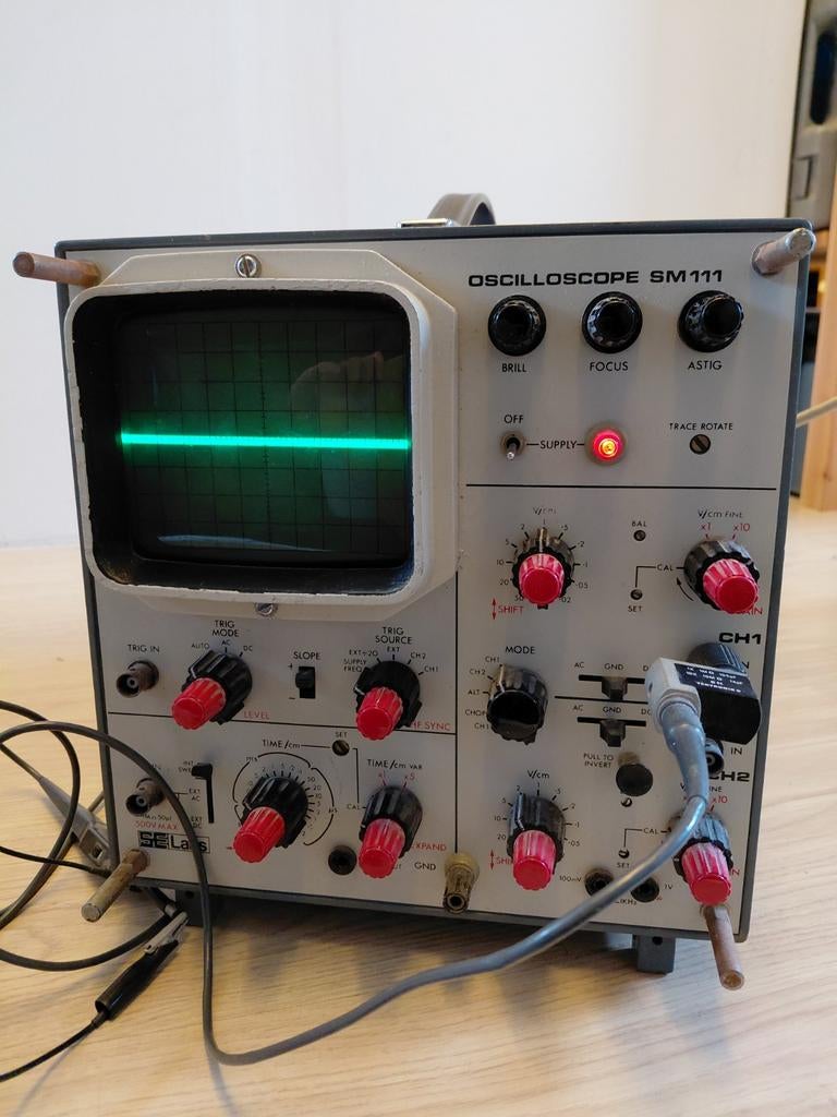 Vintage Oscilloscope SM 111, Ophalen
