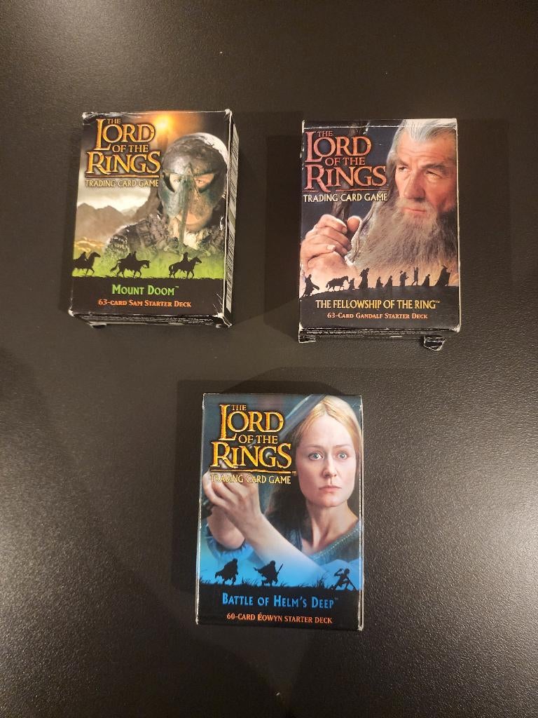 Lord of the Rings Trading Card Game, Een of twee spelers, Ophalen, Gebruikt, Decipher