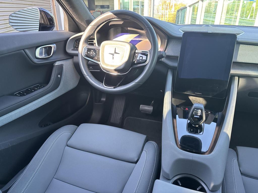 Polestar 2 Long Range Single Motor 78 kWh / Pano. dak / Voor, Auto's, Polestar, Stof, Gebruikt, 1969 kg, Zwart