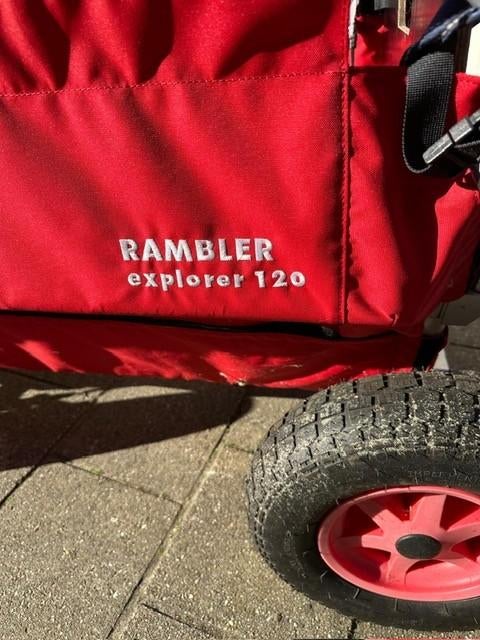 Rambler explorer 120, Caravans en Kamperen, Bolderkarren, Ophalen, Zo goed als nieuw