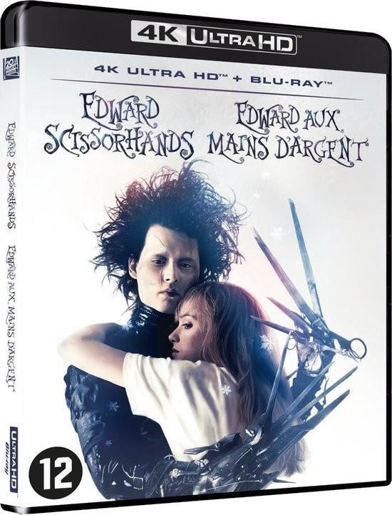 Edward Scissorhands 4K UHD/Ultra HD Blu-Ray NL (Geseald), Ophalen of Verzenden, Nieuw in verpakking, Actie
