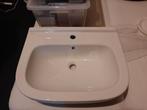 Geberit wastafel + Viega shiffon, Ophalen, Nieuw, Steen, Wastafel