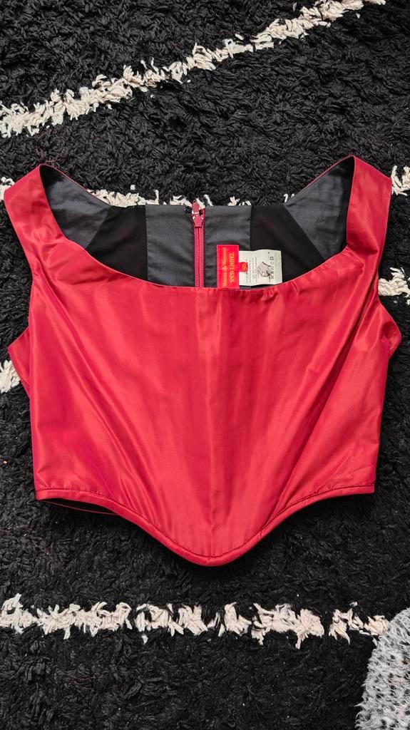 Vivienne Westwood Red Label Corset Top IT44, Kleding | Dames, Tops, Zo goed als nieuw, Maat 42/44 (L), Rood, Zonder mouw, Ophalen of Verzenden