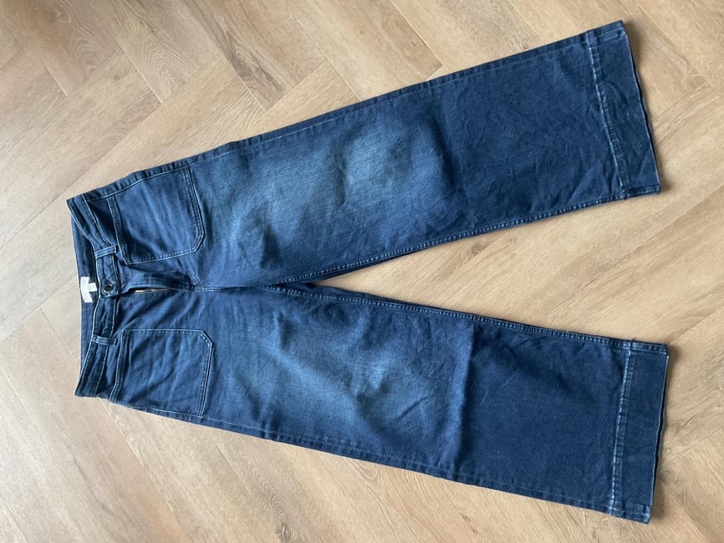 WIDE HIGH JEANS blauw van H/M maat 42, Kleding | Dames, Spijkerbroeken en Jeans, Ophalen of Verzenden, Zo goed als nieuw