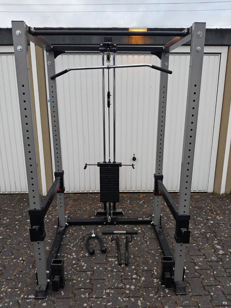 BodyCraft F430 Power Rack + 90 kg High/Low Pulley, Ophalen, Benen, ., Overige typen