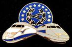 Euro TGV trein pin, Verzenden, Nieuw, Transport, Speldje of Pin