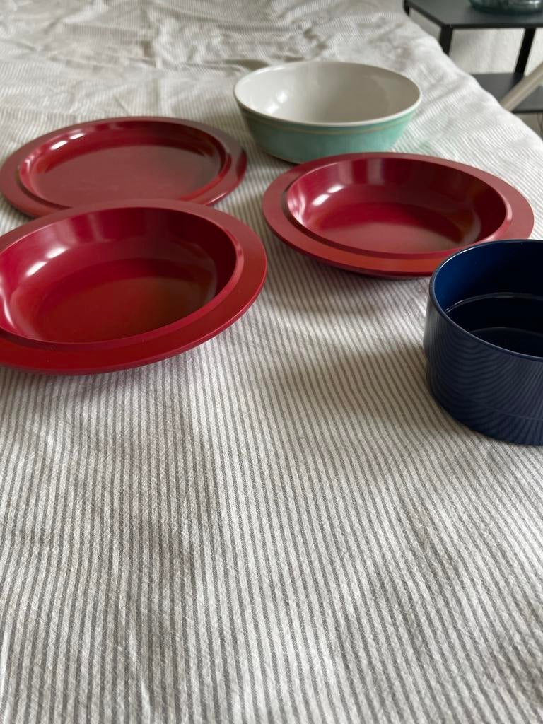 Handige camping borden en schaaltjes, Caravans en Kamperen, Kampeeraccessoires, Ophalen, Gebruikt