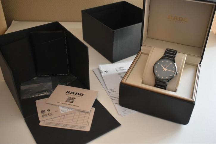 Rado True Automatic Diamonds Ongedragen, Sieraden, Tassen en Uiterlijk, Horloges | Heren, Zo goed als nieuw, Polshorloge, Overige merken