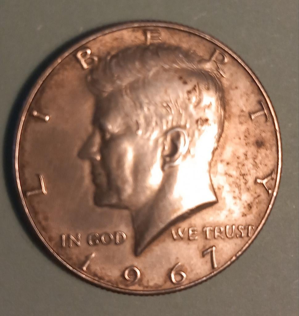 Halve Dollar JFK  zilver, Postzegels en Munten, Munten | Amerika, Ophalen of Verzenden, Noord-Amerika