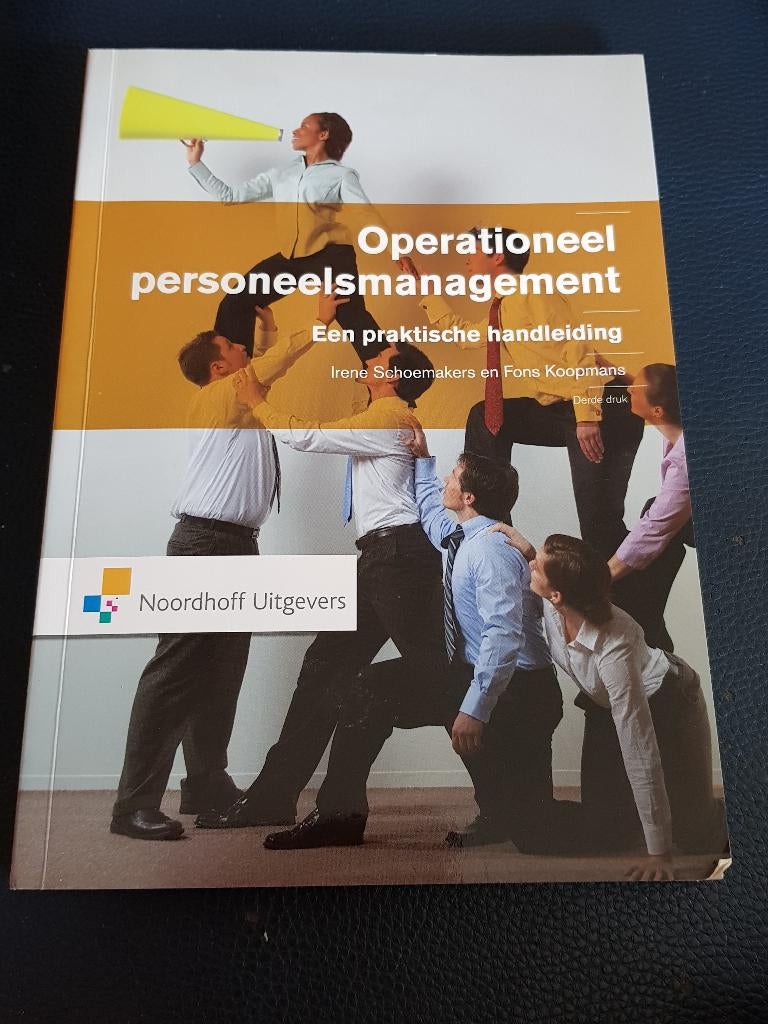 operationeel personeelsmanagement, Boeken, Ophalen of Verzenden, Zo goed als nieuw, Management