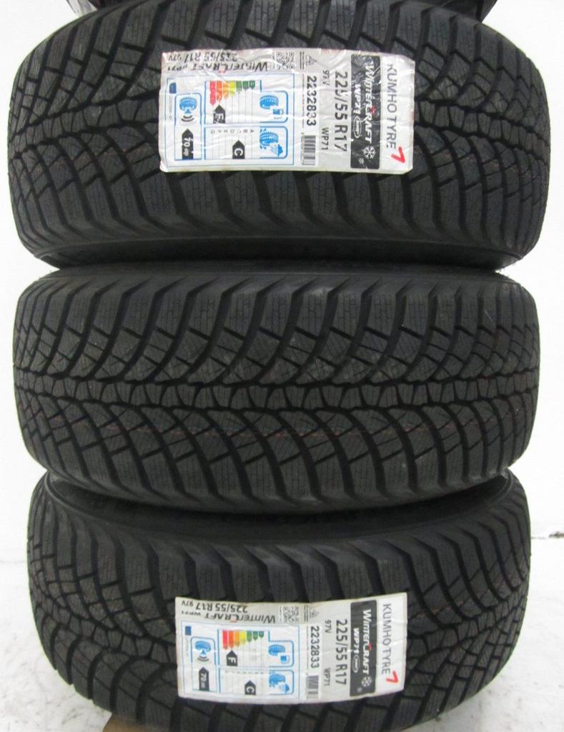 BMW 17 inch velgen 5 serie F10 F11 met nieuwe winterbanden, Auto-onderdelen, Banden en Velgen, Gebruikt, -, -, Banden en Velgen