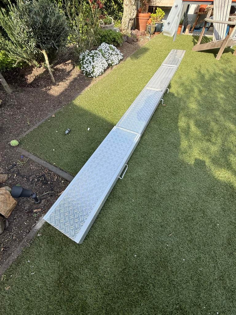 Wienese werkbrug, Ophalen, Zo goed als nieuw, Ladder, Opvouwbaar of Inschuifbaar