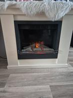 Elektrische haard met schouw, Ophalen, Zo goed als nieuw, Vrijstaande haard, Elektrische haard