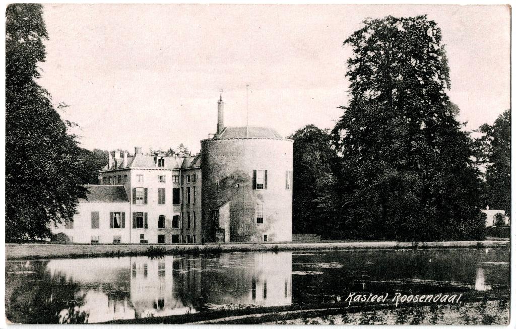 Velp (Gld), Kasteel Roosendaal uit 1908, richtprijs € 4,50, Verzenden, Voor 1920, Gelopen, Gelderland