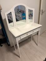 Kaptafel met inklapbare spiegel, Ophalen, Gebruikt, 100 tot 150 cm, 50 tot 100 cm