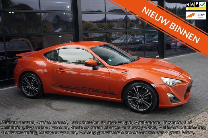 Toyota GT86 2.0 D-4S Compressor, Clima, Navi, Xenon, Leder,, Auto's, Toyota, Bedrijf, Te koop, GT86, ABS, Airconditioning, Bluetooth