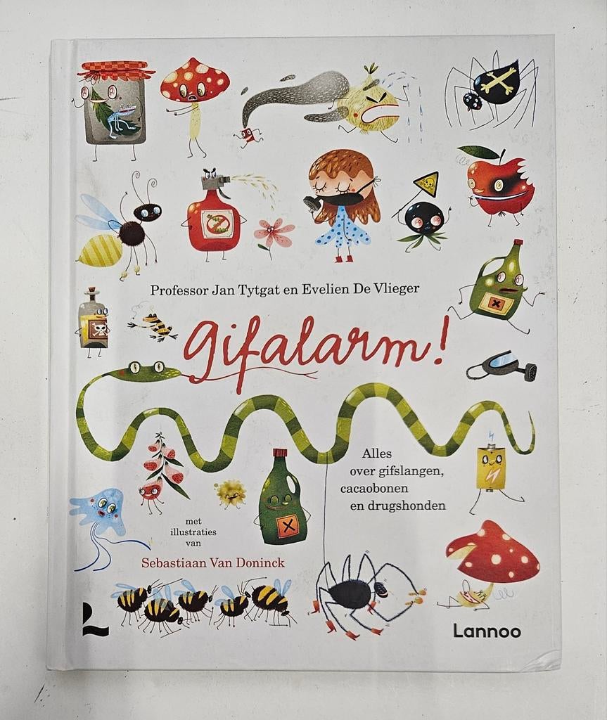Jan Tytgat - Gifalarm!, Ophalen of Verzenden, Zo goed als nieuw, Jan Tytgat; Evelien de Vlieger