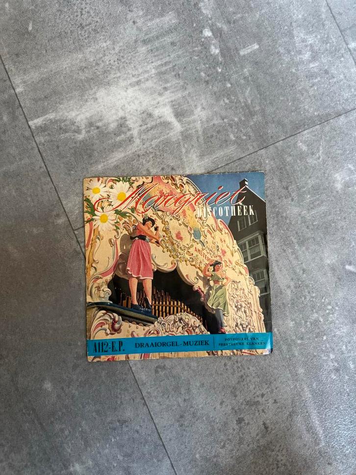 Margriet Discotheek Draaiorgel-Muziek EP A112-E.P., Muziek en Instrumenten, Draaiorgels, Gebruikt, Ophalen of Verzenden
