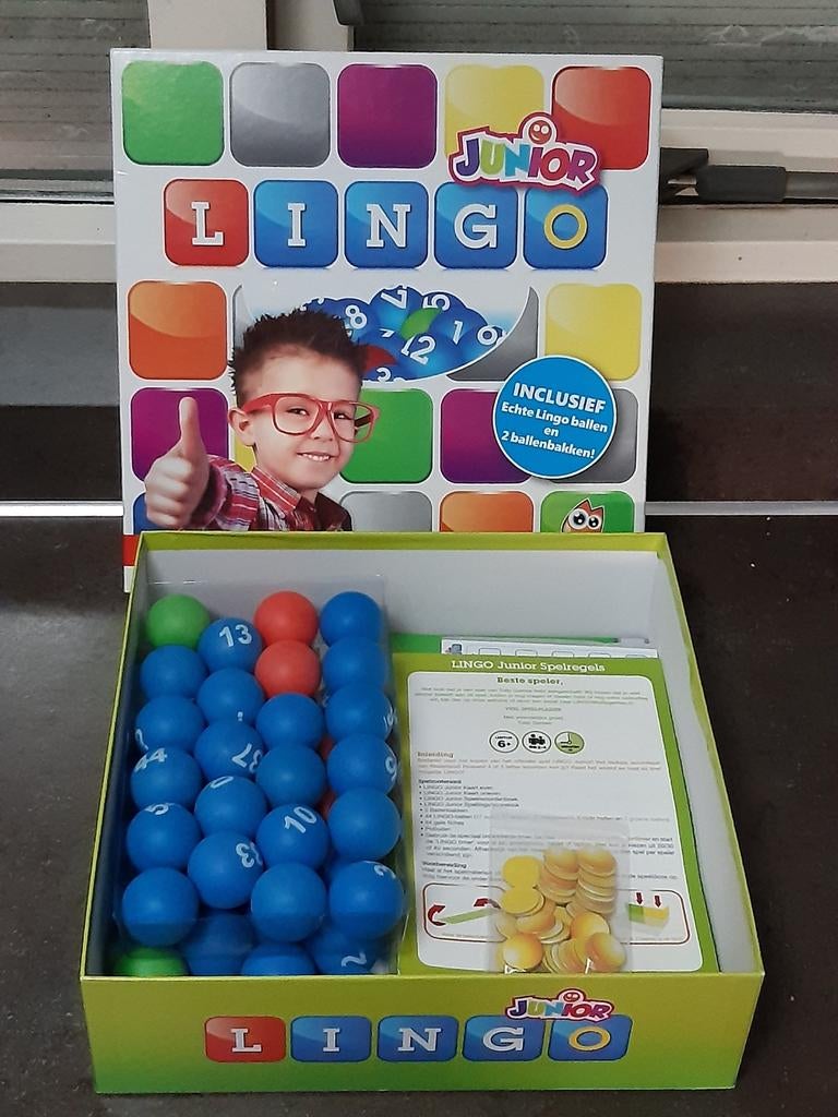 Lingo junior nieuwstaat, Hobby en Vrije tijd, Ophalen of Verzenden, Zo goed als nieuw