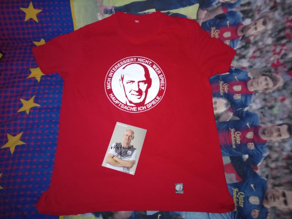 Splinternieuw Mario Basler t-shirt in de maat L, Verzamelen, Sportartikelen en Voetbal, Ophalen of Verzenden, Nieuw, Buitenlandse clubs