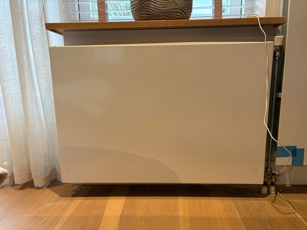 2x Witte radiator, Thermrad zo goed als nieuw, Doe-het-zelf en Verbouw, Verwarming en Radiatoren, Ophalen, 30 tot 80 cm, Radiator