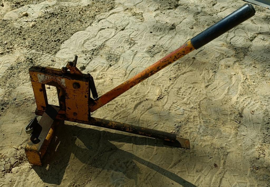 Stenen knipper, Ophalen, Gebruikt