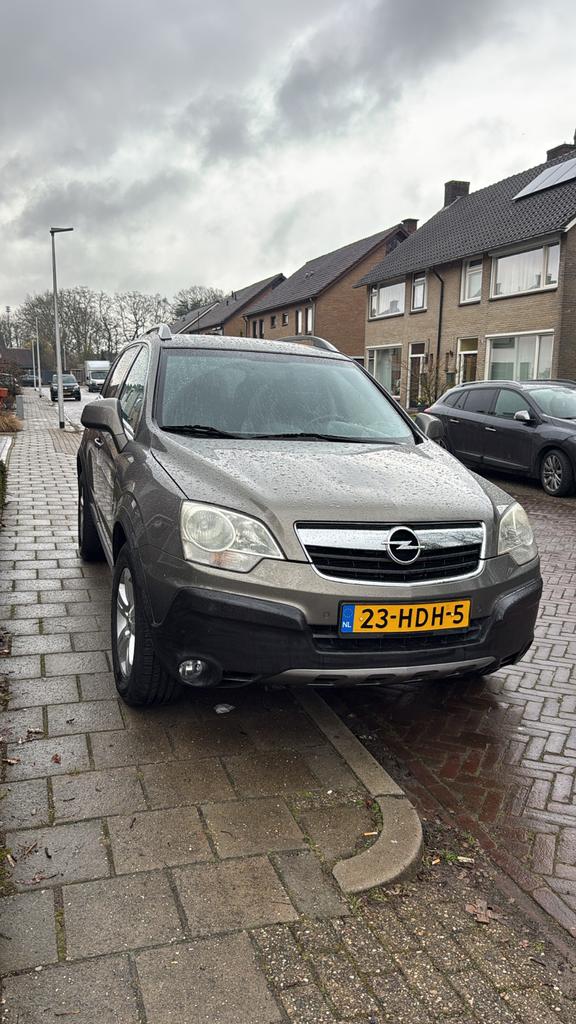 Opel Antara 2.4 16V 2008 Beige, Auto's, Opel, 4 cilinders, Beige, Handgeschakeld, Vierwielaandrijving