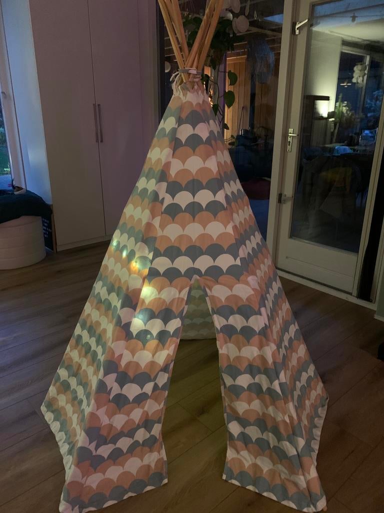 Tipi tent, Ophalen, Zo goed als nieuw
