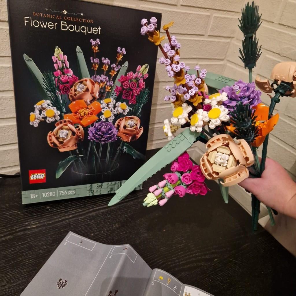 LEGO 10280 - bloemenboeket, Kinderen en Baby's, Speelgoed | Duplo en Lego, Ophalen, Gebruikt, Lego, Compleet