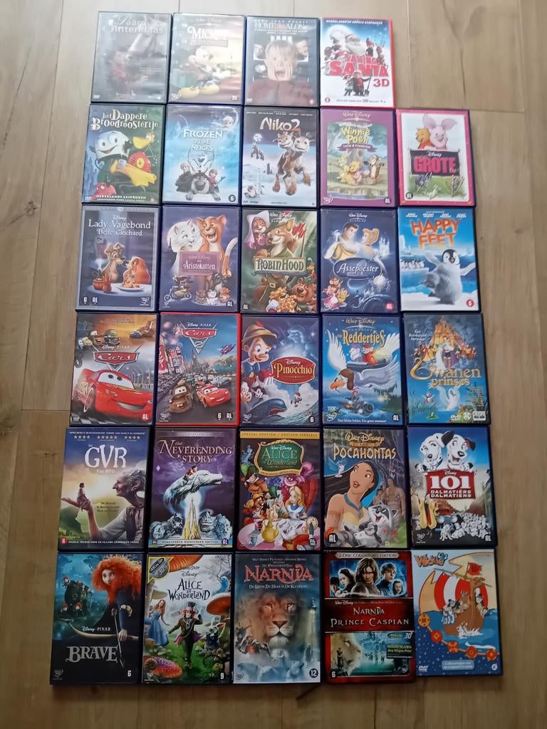 Ontzettend veel Disney films!oa home alone, cars, frozen enz, Alle leeftijden, Ophalen of Verzenden, Zo goed als nieuw