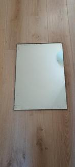 Spiegel, vintage, retro, jaren 50, Ophalen, Rechthoekig, Minder dan 50 cm, Minder dan 100 cm