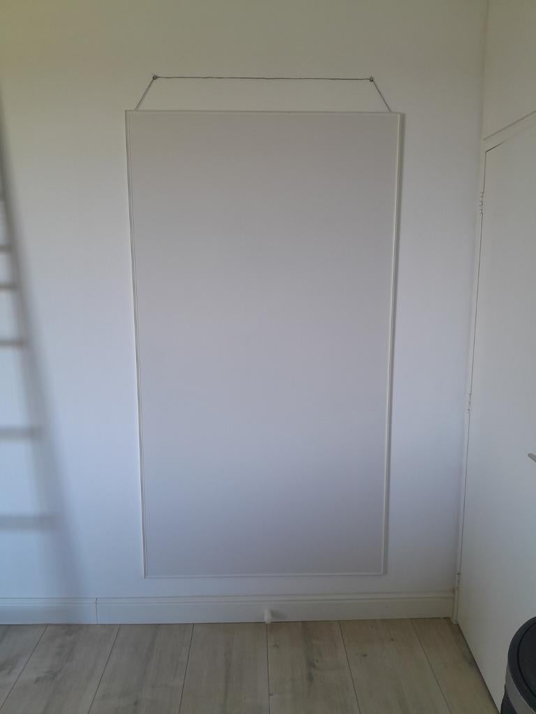 Gebruikt, maar onbeschadigd whiteboard 107x195, Ophalen, Gebruikt, Whiteboard