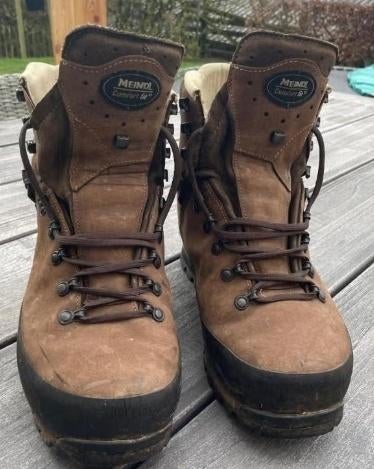 bergschoenen Meindl, maat 44, Bruin, Ophalen of Verzenden, Zo goed als nieuw, Wandelschoenen of Bergschoenen