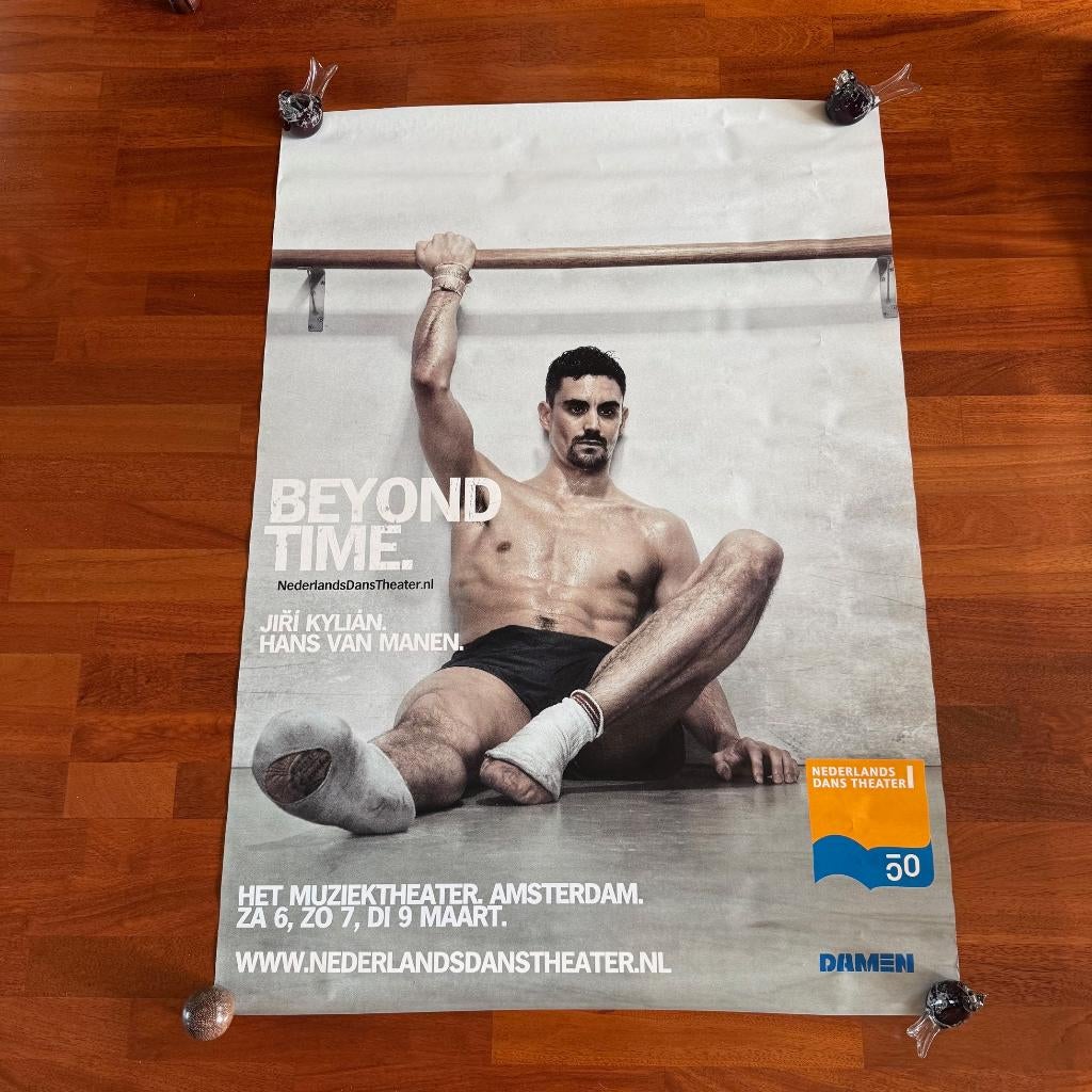 Poster Ned. Danstheater 2010, Ophalen, Rechthoekig Staand, Deurposter of groter, Zo goed als nieuw
