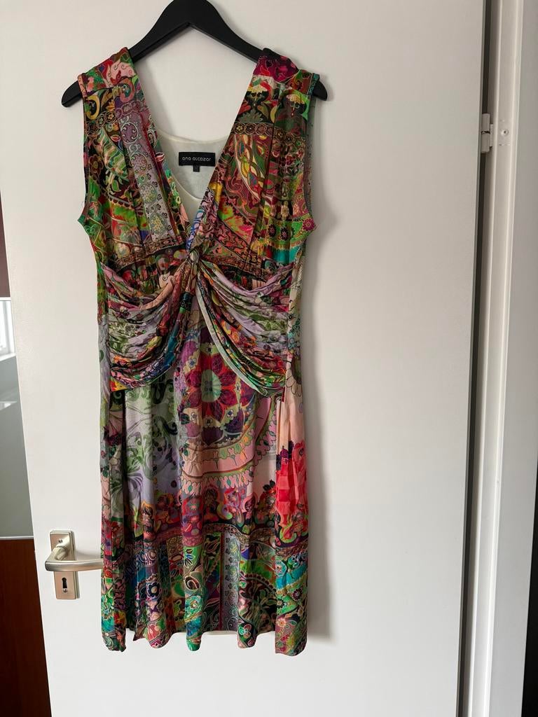 Ana Alcazar Jurk Maat 44 - Kleurrijk en Elegant, Ophalen of Verzenden, Zo goed als nieuw, Maat 42/44 (L), Overige kleuren