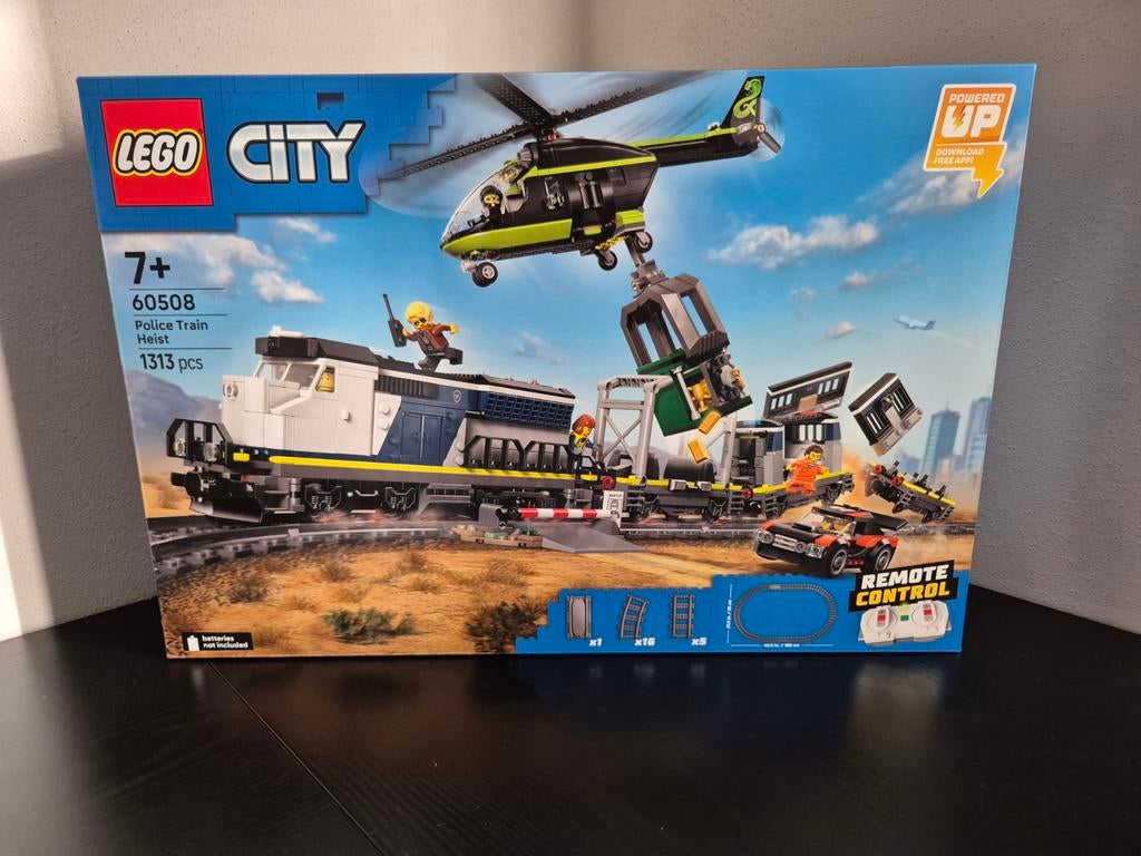 Nieuw Lego City 60508 overval op politietrein!, City, Lego, Nieuw, Ophalen of Verzenden
